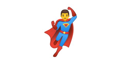 🦸‍♂️ Man Superhero Emoji