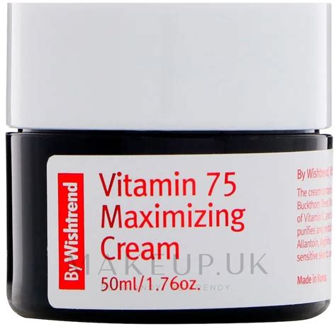 Vitamin Sea Buckthorn Face Cream By Wishtrend Vitamin 75 Maximizing
