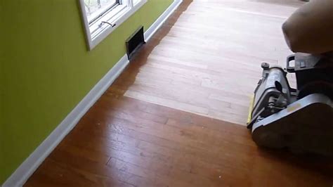 Wood Floor Refinishing Cleveland Ohio Youtube