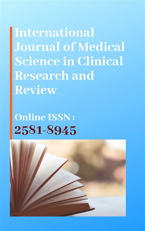International Journal Of Medical Science In Clinical Research And Review