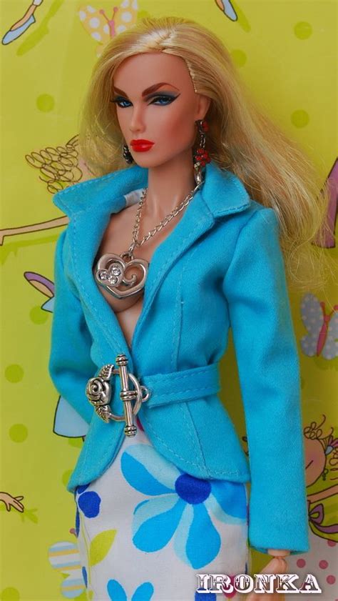 Fr2 Dasha Crochet Barbie Clothes Custom Fashion Fashion Dolls