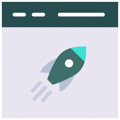 Fast, launch website, marketing, rocket startup, web launching, website launch icon - Download ...