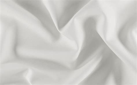 Download Wallpapers White Silk Texture White Fabric Texture Silk Wave Fabric Background Silk