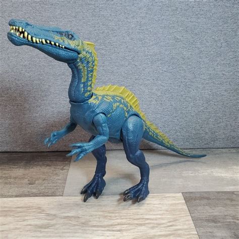 Mattel Toys Jurassic World Fallen Kingdom 28 Action Attack Suchomimus Dinosaur Figure Poshmark