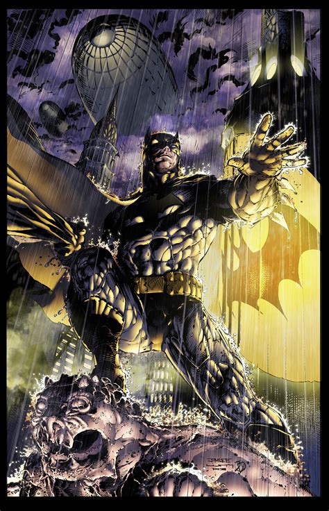 Jim Lee Batman Colors By Bdstevens On Deviantart
