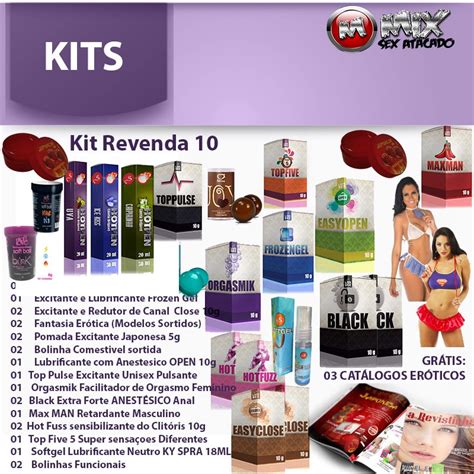 Kit Sexshop Revenda 10 R 14938 Em Mercado Livre