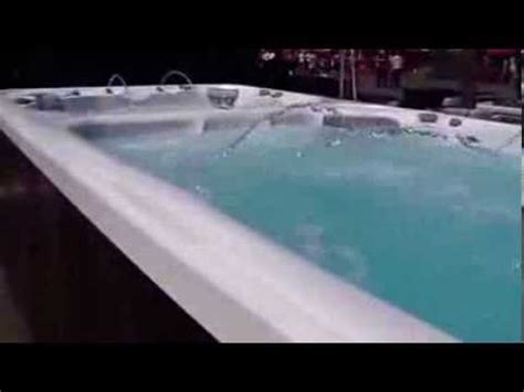 Swim Spa Dual Temp Pro By L A Spas Youtube