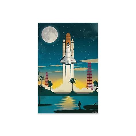 Discovery Launch Print On Acrylic Glass By Ideastorm Studios Bed Bath