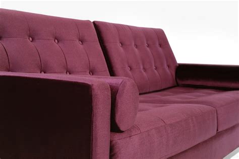Armen Living Centennial Sofa Purple Velvet Al Lc7253pu At