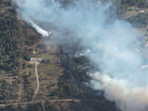 105 Acre Wildfire Evacuates Northern Michigan Residents See Photos Of