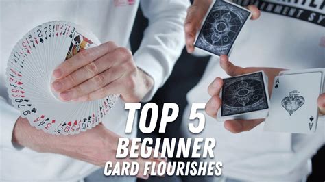Top 5 Beginner Cardistry Moves You Can Learn Today Youtube