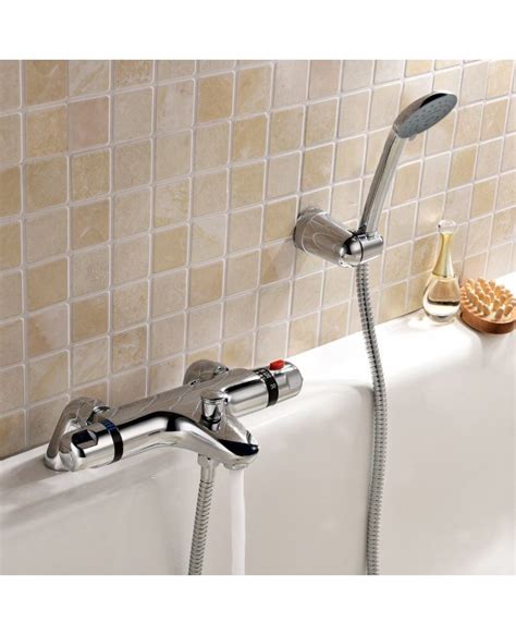 Modern Thermostatic Bath Shower Mixer Tap Set And Kit