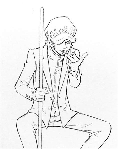 One Piece Manga The Manga Character Inspiration Character Design Trafalgar Law Manga Artist