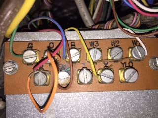 Heat pump control (a175) consult last carrier immediately if damage is found. Trane to Honeywell tstat with unusual wiring. - DoItYourself.com Community Forums