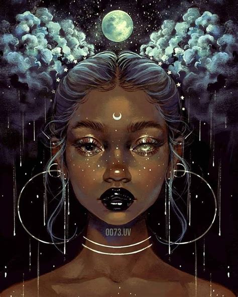 Pin By Kahea On Amid The Flames Digital Art Girl Black Girl Magic