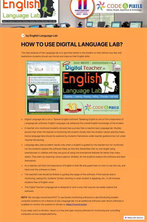 Ppt How To Use Digital Language Lab Powerpoint Presentation Free