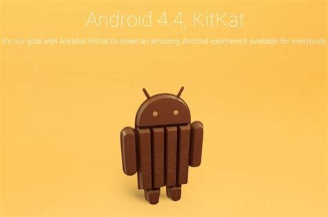 Inilah Kode Android Sebelum KitKat