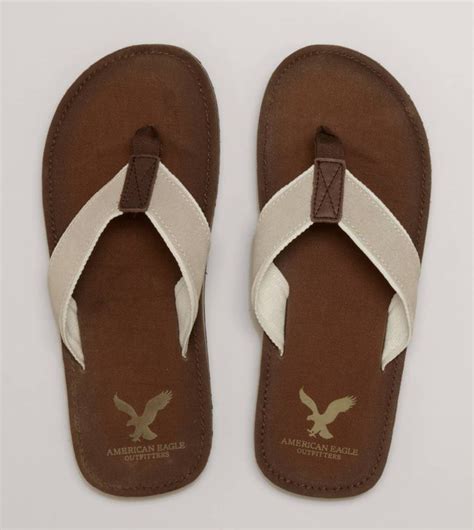 aeo suede flip flop brown american eagle outfitters men suede mens outfitters flip flops