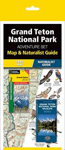 Grand Teton National Park Adventure Set Map And Naturalist Guide Press