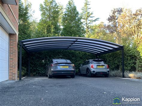Wide Spacious Carport Installed In Weybridge Kappion Carports And Canopies