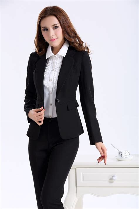 Here offers a fantastic collection of women formal suits , variety of styles, colors to suit you. women business suits formal office suits work wear autumn ...