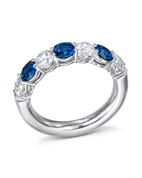 Blue Sapphire And Diamond Ring Turgeon Raine