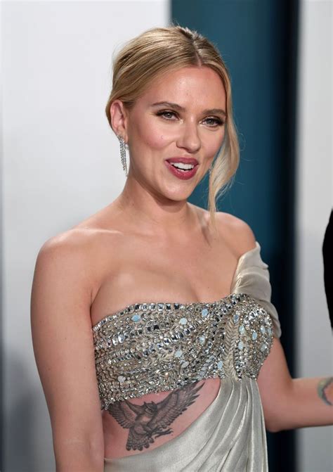 scarlett johansson at the vanity fair oscars afterparty 2020 scarlett johansson bikini