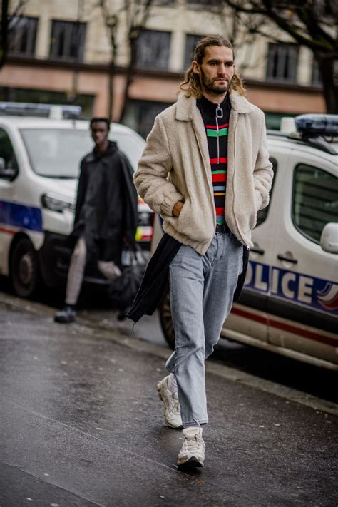 The Best Street Style From Paris Fashion Week Mens Aw18 British Gq