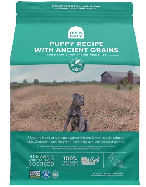 Open Farm Open Farm Ancient Grains Puppy Dry Dog Food The Fish And Bone