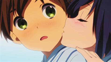 Anime Kiss Face Anime Kiss  Anime Kiss Yuri S Entdecken Und Teilen Bodaswasuas
