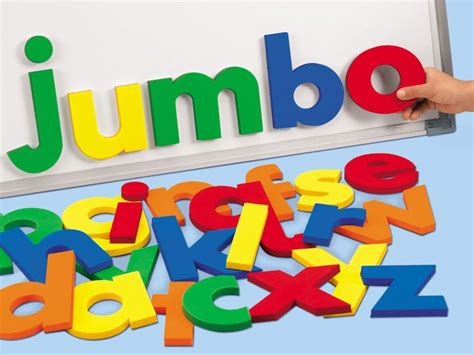 Jumbo Magnetic Letters Lowercase Ubicaciondepersonascdmxgobmx