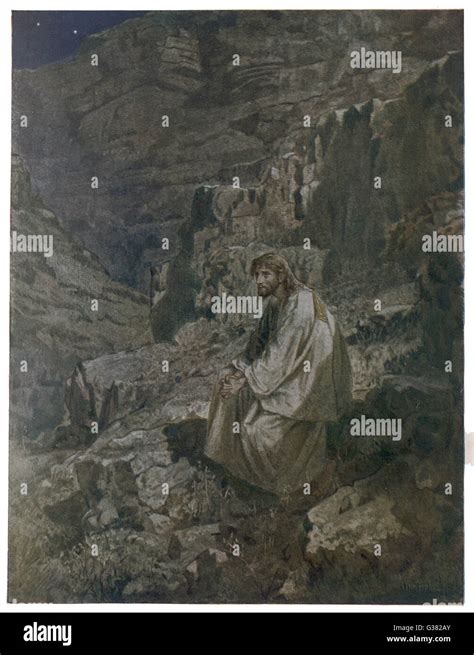 Jesus In Wilderness High Resolution Stock Photography And Images Alamy