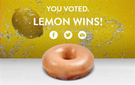 Lemon Will Be Krispy Kremes New Original Glazed Donut Flavor