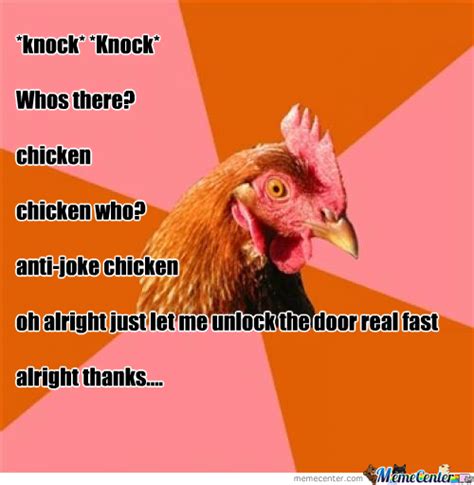Best Knock Knock Joke Ever I Think So By Mieraface Meme