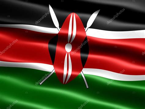 Flag Of Kenya Stock Photo By ©mbangemann 2835863