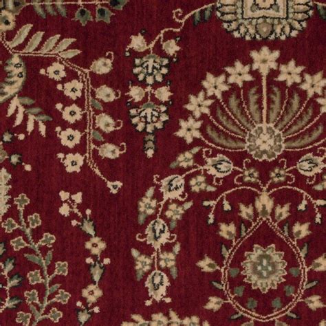 Grand Parterre Sarouk Burgundy Wool Carpet The Perfect Carpet