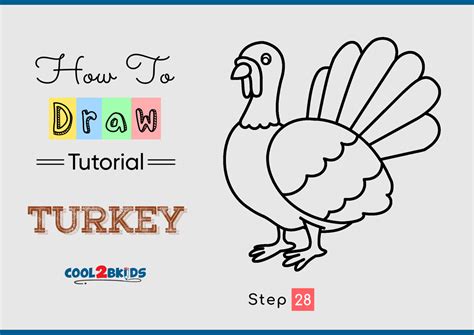 How to Draw a Turkey - Cool2bKids