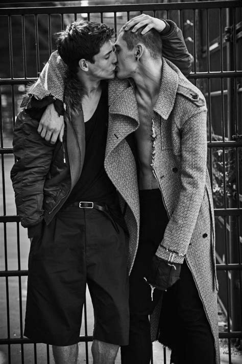 Models Kissing Nicolas Ripoll Gosh Sobianin More For Dsection Gay