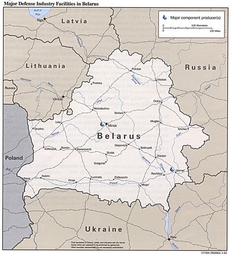 Belarus Maps Perry Castañeda Map Collection Ut Library Online