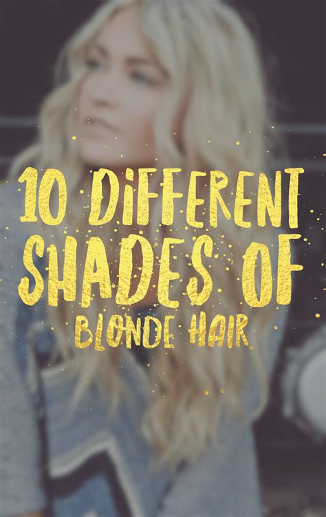Many women tend to stay away from blondes because they aren't familiar with the different hues and combinations otherwise known as 'natural blonde,' this blonde coloring looks very natural in terms of the highlights and lowlights that are used to achieve this look. 10 Different Shades of Blonde Hair | HolleewoodHair