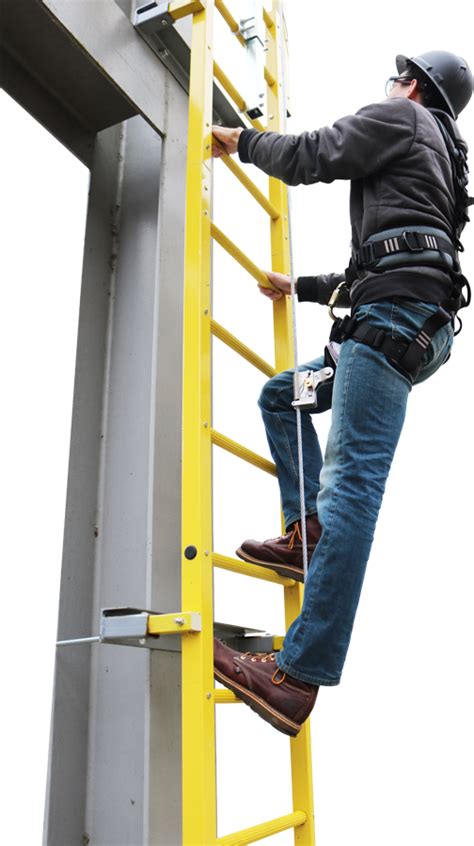 Ladder Safety System | VL-38-50 Cable System | FrenchCreek Fall Safety