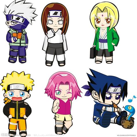 Anime Chibi Naruto Characters