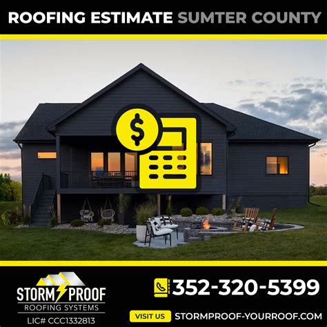Getting A Roof Estimate In Sumter County