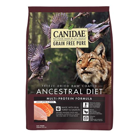 Made with premium ingredients like real fruit, vegetables and protein. Canidae PURE Ancestral Grain Free Raw Coated Turkey and ...