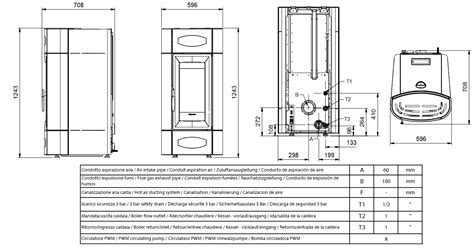 Po Le Granul S Ventil Hydro Extraflame Isidora Idro H Kw