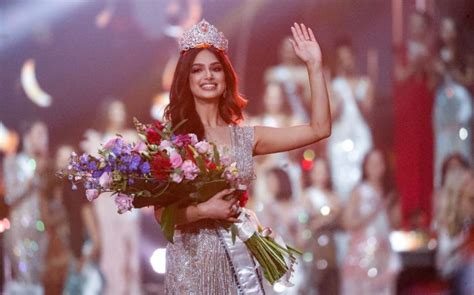 Miss Universe Harnaaz Sandhu Wins In Sparkling Dress And 6 Inch Heels