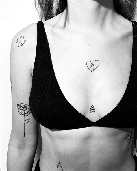 Details 87 Small Cute Chest Tattoos For Females Super Hot Incdgdbentre