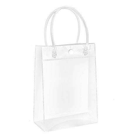 Buy Clear Tote Bag For Shopping Plastic Pvc Purse Tote Beach Handbag