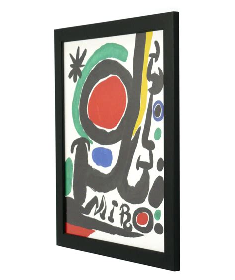 Large Scale Joan Miro Screenprints In Vibrant Colors For Sale At 1stdibs