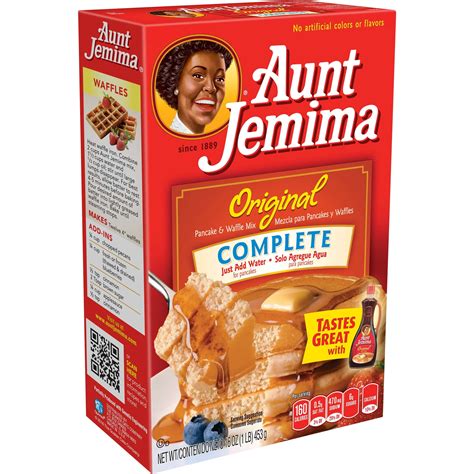 Aunt Jemima Pancake Mix Aunt Jemima Pancake Mix Recipe On Box Besto